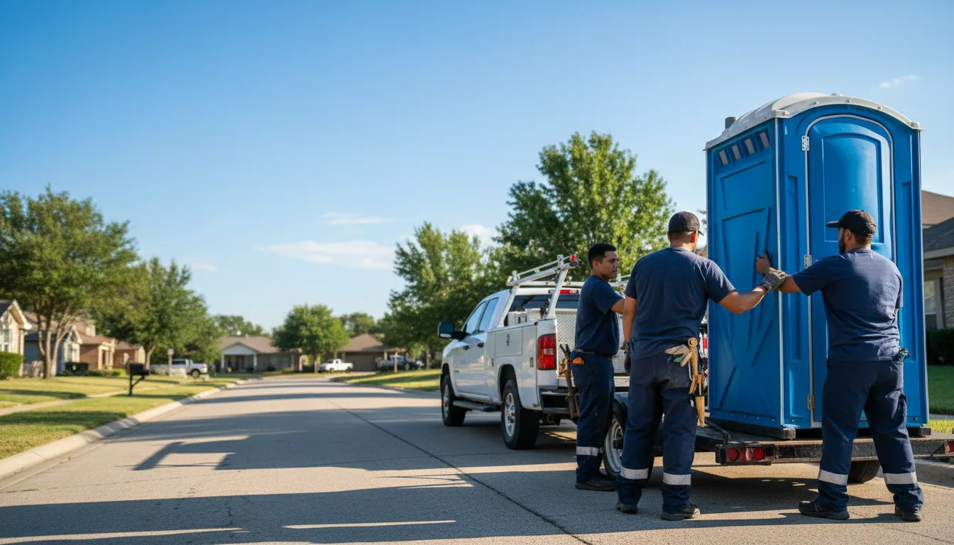 Portable Toilet Rental in Irvington, NJ near me